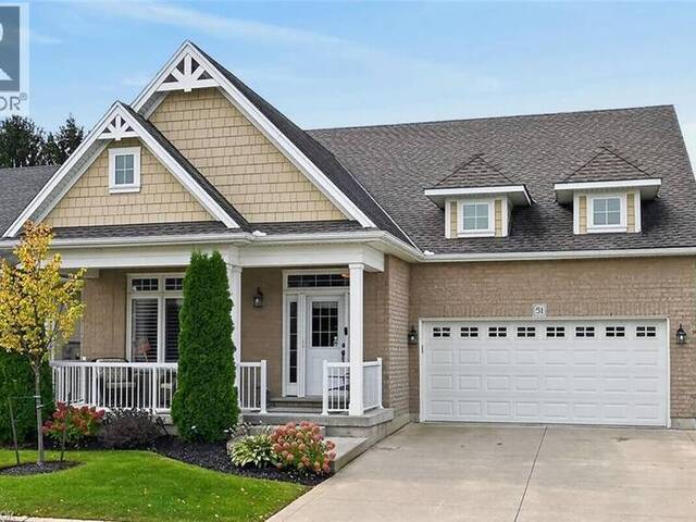 51 SCHOONER Drive Port Dover Ontario, N0A 1N3 - 3 Bedrooms Home For Sale