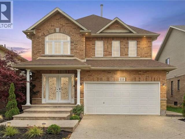 115 BOCELLI Crescent Hamilton Ontario, L0R 1P0 - 4 Bedrooms Home For Sale