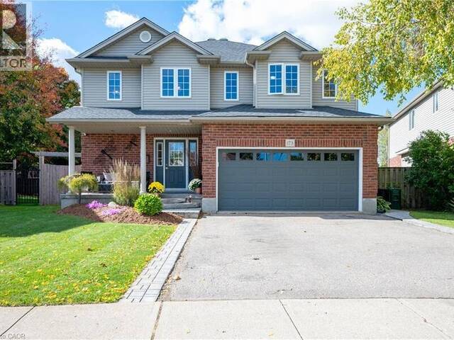 173 STIEFELMEYER Crescent Wilmot Ontario, N3A 4L5 - 4 Bedrooms Home For Sale