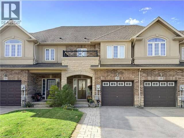 102 GALILEO Drive Hamilton Ontario, L8E 0H1 - 3 Bedrooms Home For Sale