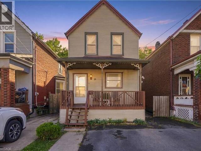 16 ALBEMARLE Street Hamilton Ontario, L8L 7G3 - 3 Bedrooms Home For Sale