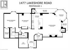1477 LAKESHORE Road Unit# PH 1 | Burlington Ontario | Slide Image Forty-five