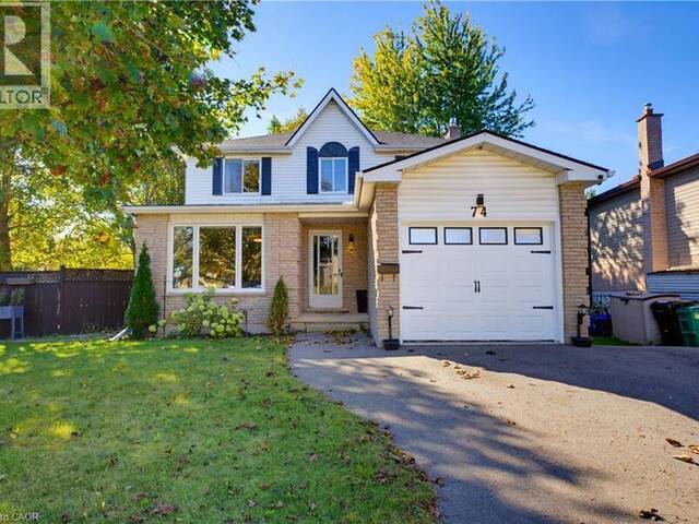 74 STIRLING MACGREGOR Drive Cambridge Ontario, N1S 4T1 - 3 Bedrooms Home For Sale