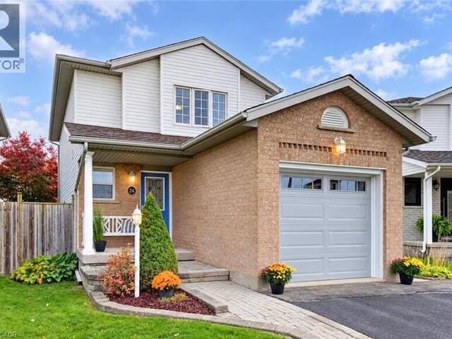 24 WHITE SANDS Court Kitchener Ontario, N2E 3S4 - 3 Bedrooms Home For Sale