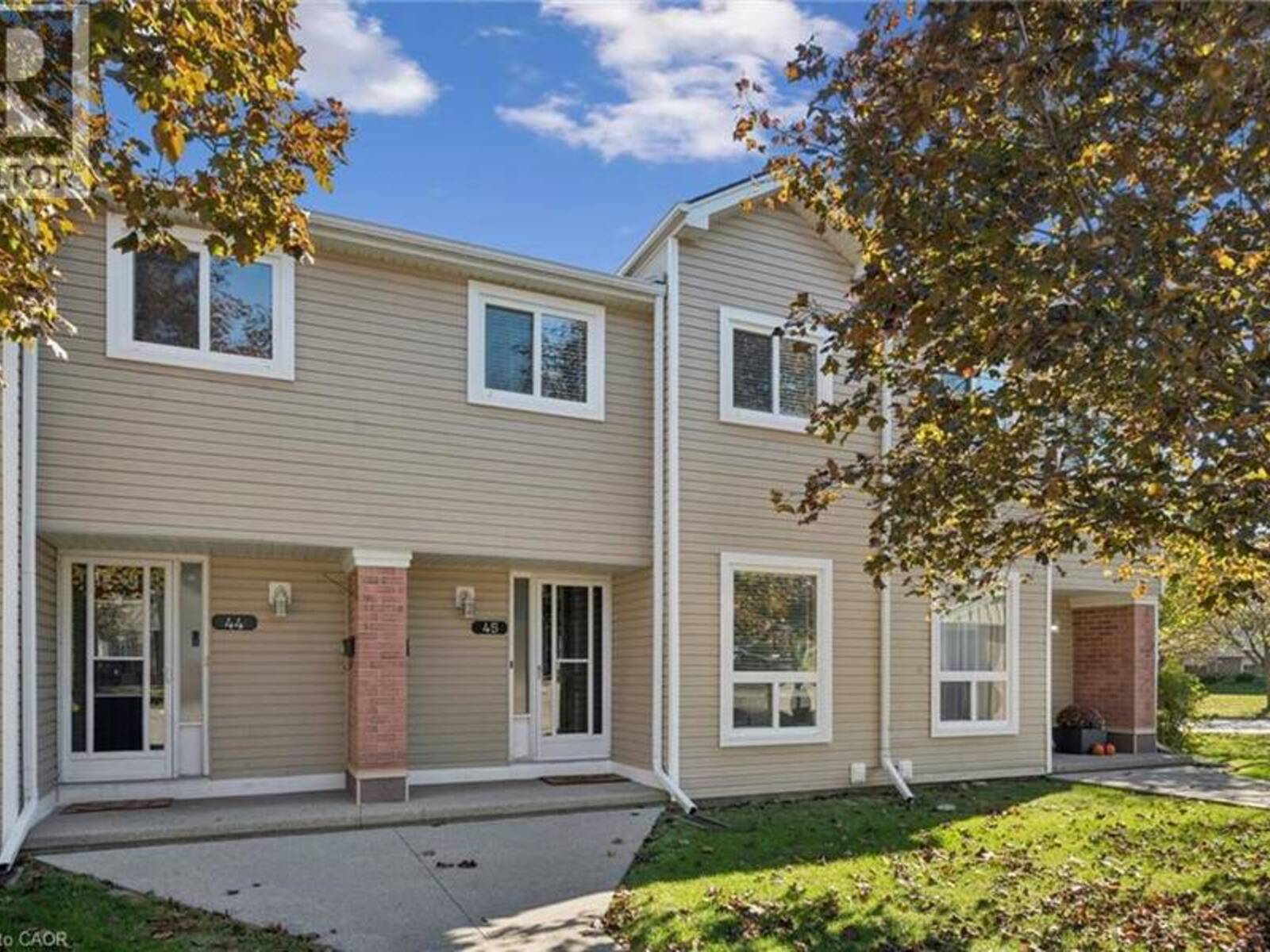 160 RITTENHOUSE Road Unit# 45, Kitchener, Ontario N2E 3G7
