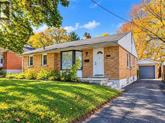 349 EDWIN Street Kitchener Ontario, N2H 4P5 - 3 Bedrooms Home For Sale