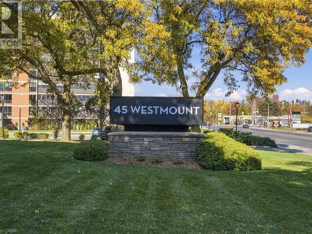 45 WESTMOUNT Road N Unit# 202 Waterloo Ontario, N2L 2R3 - 1 Bedroom Condo For Sale