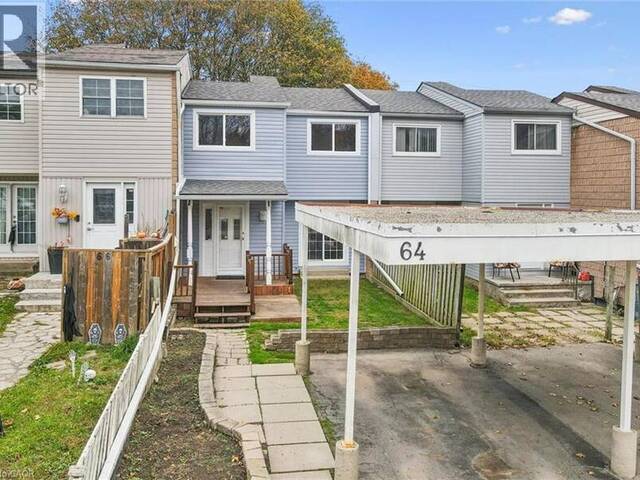 64 FROBISHER Court Cambridge Ontario, N1R 6Z5 - 3 Bedrooms Home For Sale