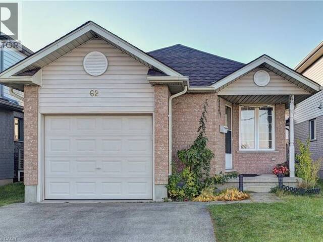 62 FALLOWFIELD Drive Kitchener Ontario, N2C 2T3 - 4 Bedrooms Home For Sale