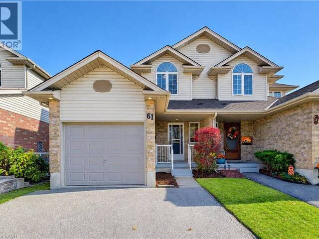 61 CHESTERTON Lane Guelph Ontario, N1E 7A6 - 3 Bedrooms Home For Sale
