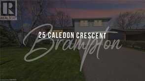 25 CALEDON Crescent | Brampton Ontario | Slide Image One