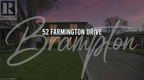 52 FARMINGTON Drive | Brampton Ontario | Slide Image One