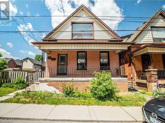 40 GREIG Street Hamilton Ontario, L8R 2W7