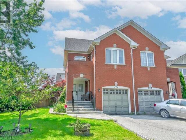 394 STONETREE Court Mississauga Ontario, L5B 4H3