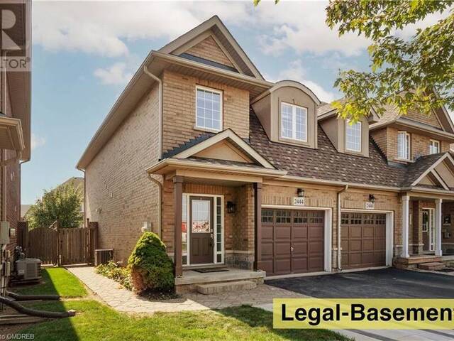 2444 SHADOW Court Oakville Ontario, L6M 5G6