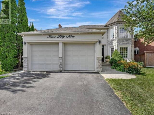 359 RIVER OAKS Boulevard W Oakville Ontario, L6H 5E8