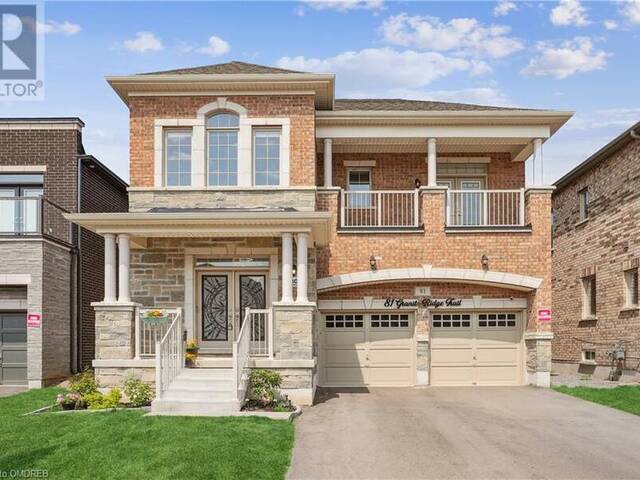 81 GRANITE RIDGE TRAIL Hamilton Ontario, L8B 1Y6