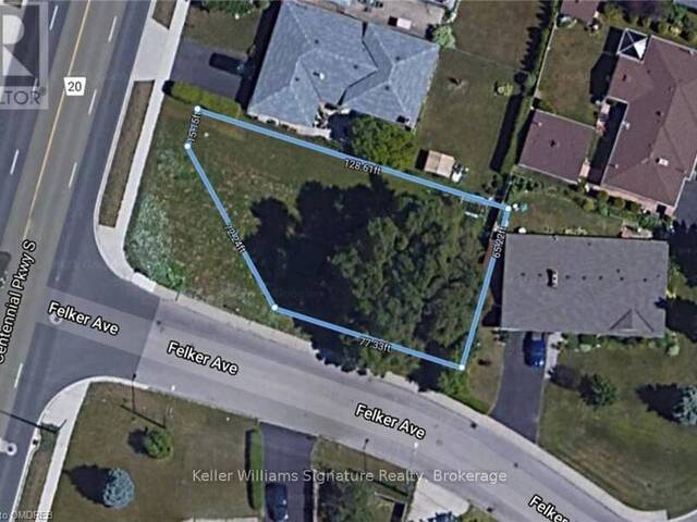 74 FELKER AVENUE Hamilton Ontario, L8G 2C5 - Vacant Land For Sale