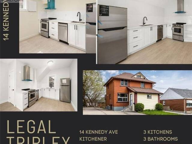 14 KENNEDY AVENUE Kitchener Ontario, N2G 2Z8