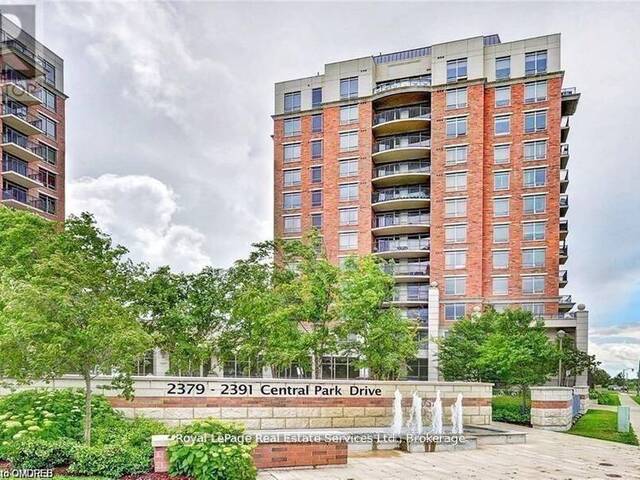 806 - 2379 CENTRAL PARK DRIVE Oakville Ontario, L6H 0E3 - Property For Sale
