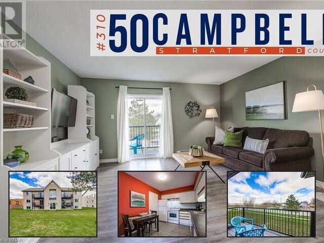 50 CAMPBELL Court Unit# 310 Stratford Ontario, N5A 7T6