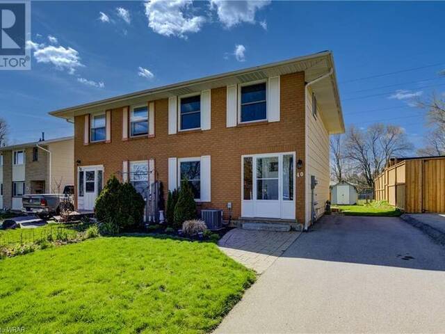 40 PEPPERWOOD Crescent Kitchener Ontario, N2A 2R3