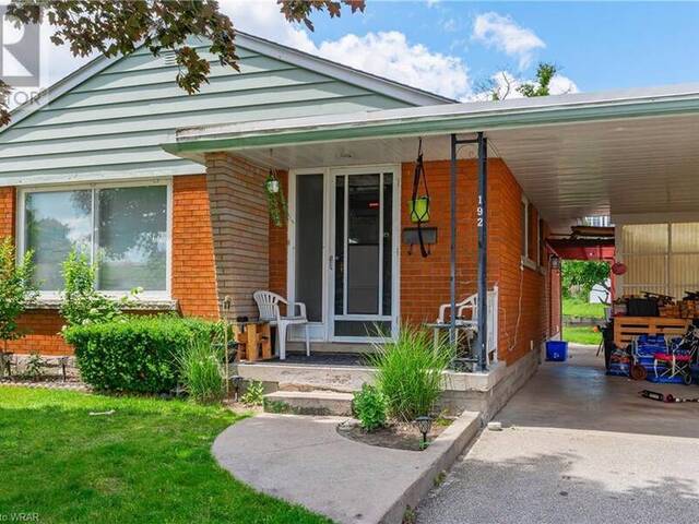 192 SEKURA Street Cambridge Ontario, N1R 3R3