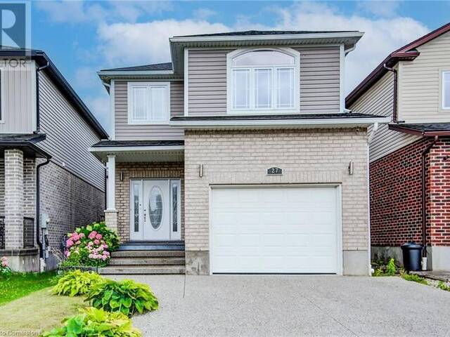 27 KEDWELL Street Cambridge Ontario, N1P 0C1