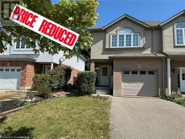 466 BRONCO Crescent Waterloo Ontario, N2K 4K9