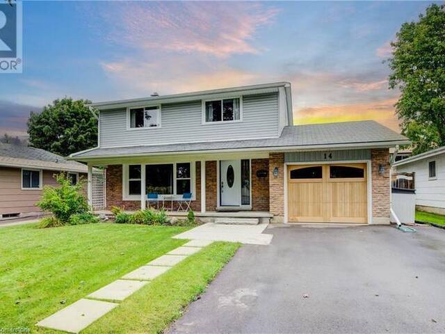 14 LEWIS Crescent Kitchener Ontario, N2A 2T6