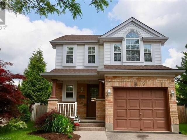 479 CITADEL Court Waterloo Ontario, N2K 3Y4