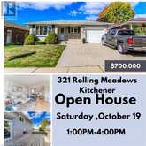 321 ROLLING MEADOWS Drive | Kitchener Ontario | Slide Image One