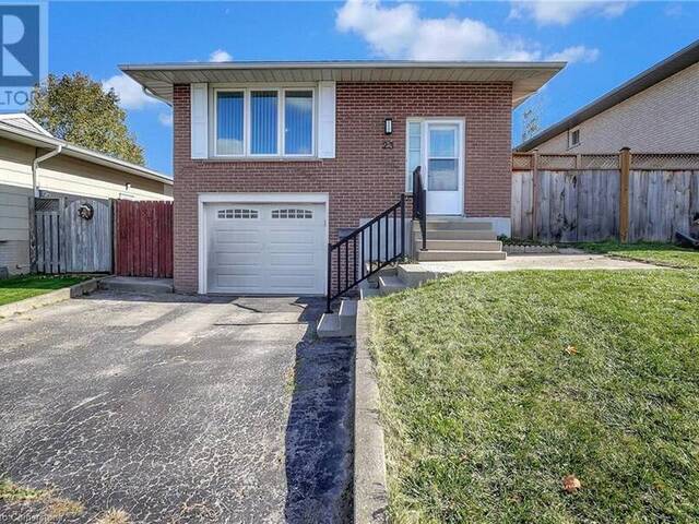 23 GREENBRIER Road Cambridge Ontario, N1R 6M5