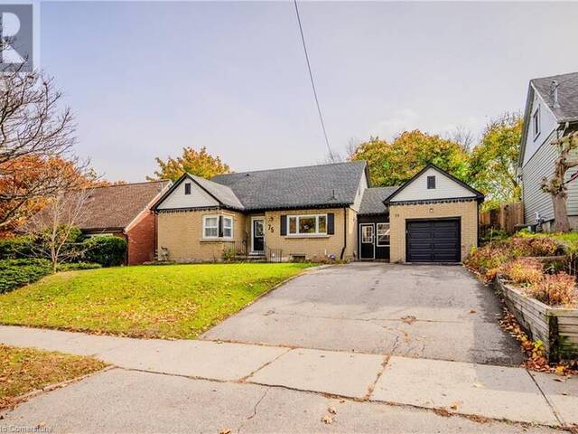 75 JACKSON Avenue Kitchener Ontario, N2H 3N9