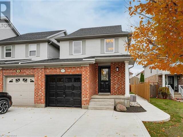 24 WATCH HILL Lane Cambridge Ontario, N3H 5R1