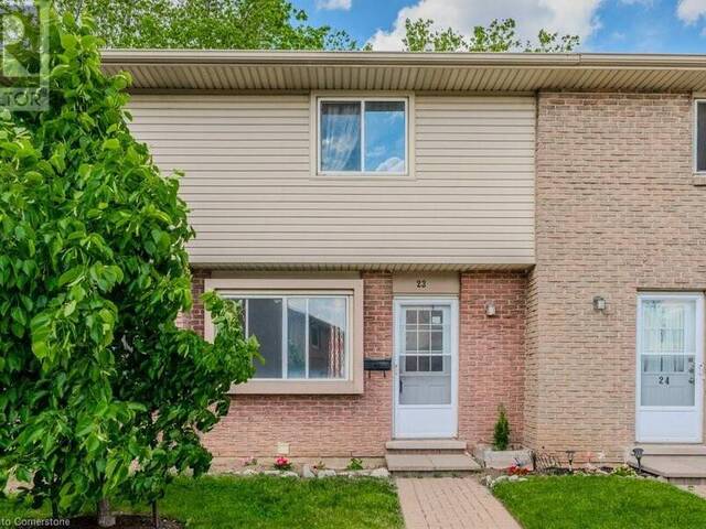 293 FAIRWAY Road N Unit# 23 Kitchener Ontario, N2A 2P1