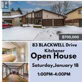 83 BLACKWELL Drive | Kitchener Ontario | Slide Image One