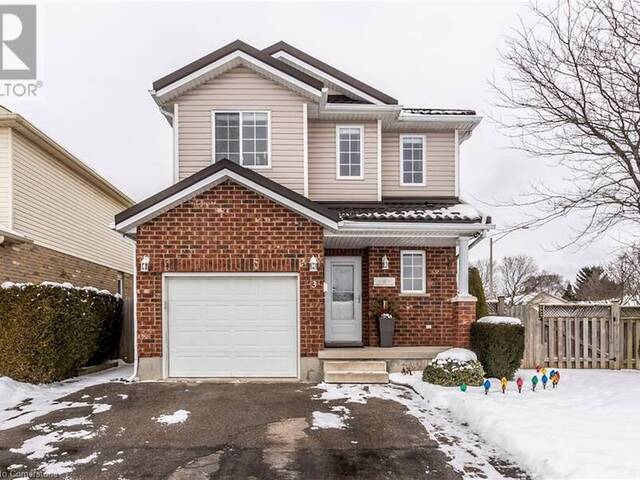 3 LANGLAW Drive Cambridge Ontario, N1P 1E9