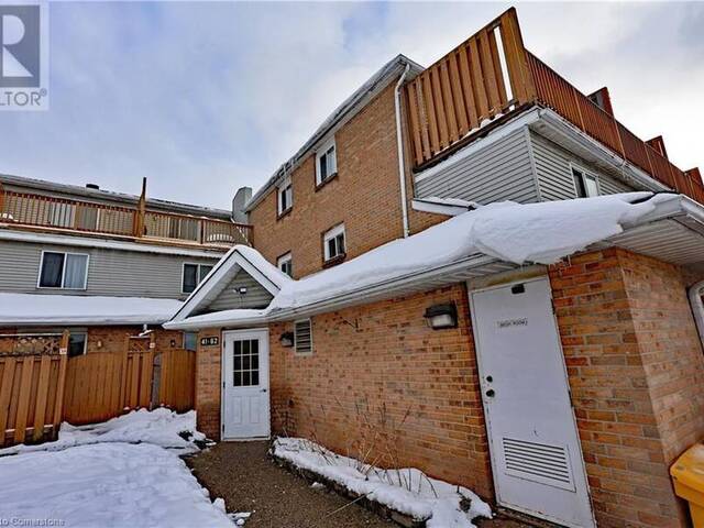 67 VALLEYVIEW Road Unit# 58 Kitchener Ontario, N2E 3J1