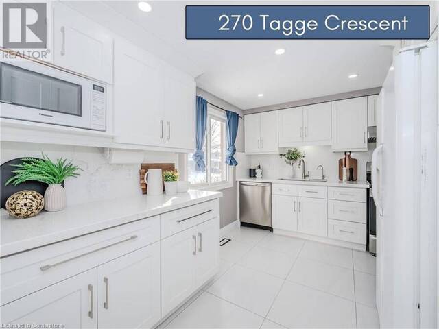 270 TAGGE Crescent Kitchener Ontario, N2K 3R7