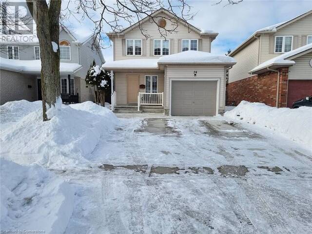 24 CRAWFORD Crescent Cambridge Ontario, N1T 1X7 - 4 Bedrooms Home For Sale