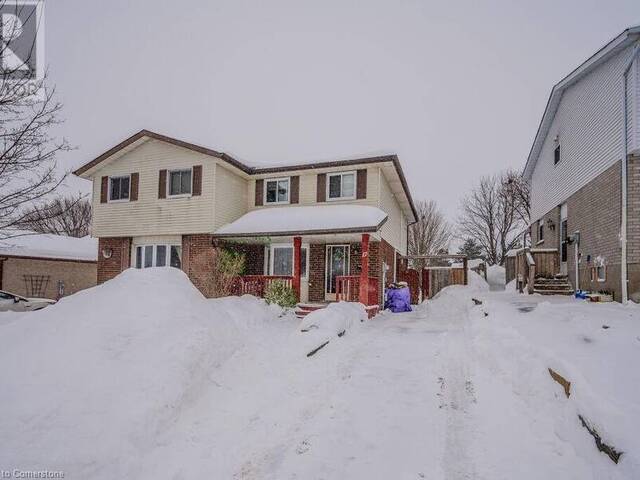 17 FOLKSTONE Crescent Kitchener Ontario, N2E 2T1 - 3 Bedrooms Home For Sale