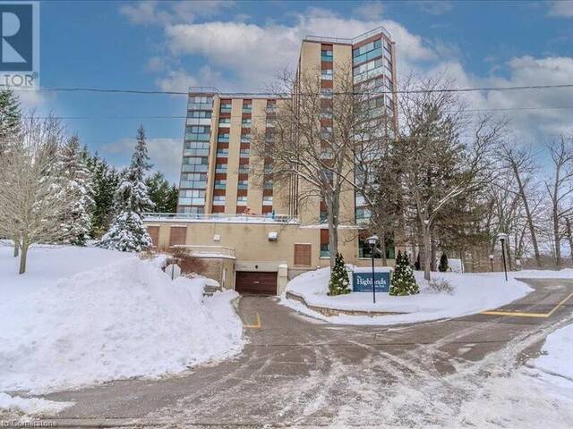 20 BERKLEY Road Unit# 603 Cambridge Ontario, N1S 4S8 - 2 Bedrooms Condo For Sale