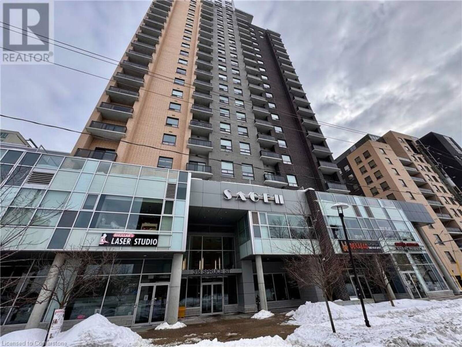 318 SPRUCE Street Unit# 1808, Waterloo, Ontario N2L 3M7