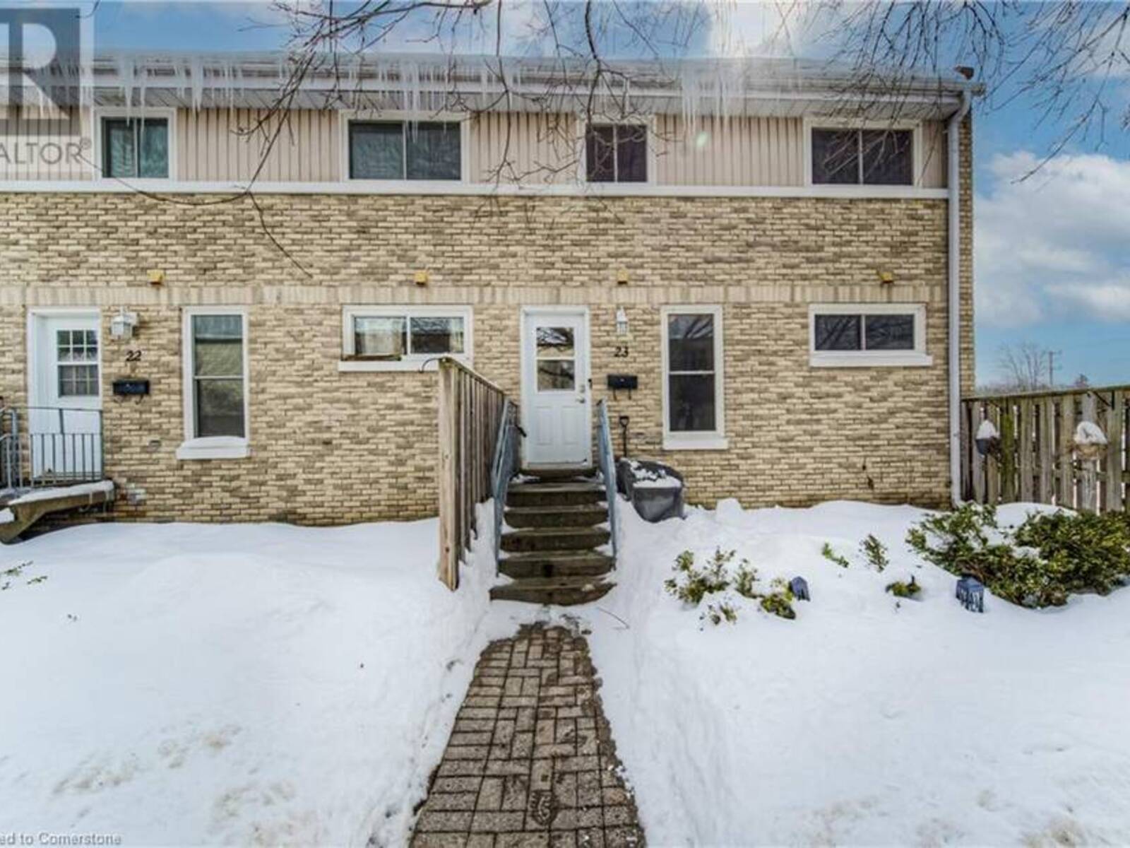 35 BRECKENRIDGE Drive Unit# 23, Kitchener, Ontario N2B 3H5