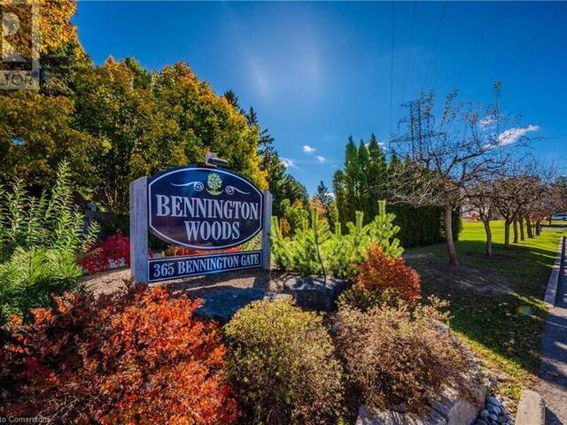 365 BENNINGTON Gate Unit# 13 Waterloo Ontario, N2T 2L1 - 3 Bedrooms Condo For Sale