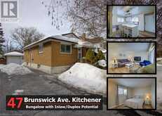 47 BRUNSWICK Avenue | Kitchener Ontario | Slide Image One