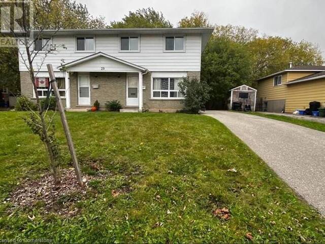 29B HELENE Crescent Waterloo Ontario, N2L 5E6 - 3 Bedrooms Home For Sale