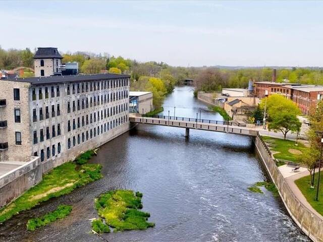 19 GUELPH Avenue Unit# 404 Cambridge Ontario, N3C 1A2 - 2 Bedrooms Waterfront Condo For Sale