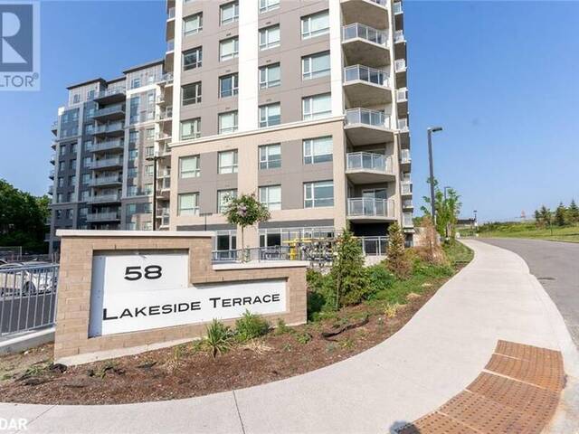 58 LAKESIDE Terrace Unit# 306 Barrie Ontario, L4M 0L5